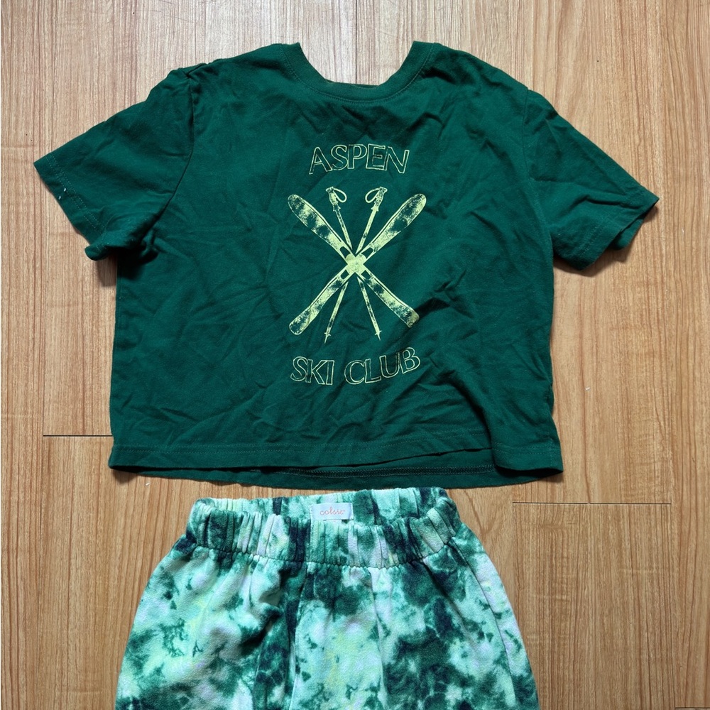 Colsie Ski Themed Sweat Set